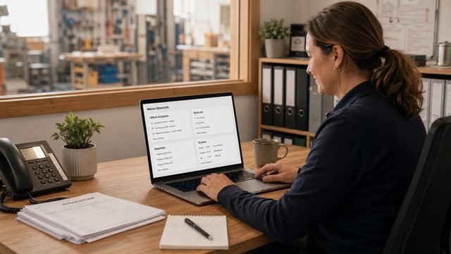 Eigene App für Handwerksbetrieb: Büro entlasten